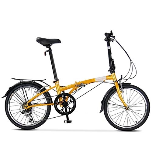 Folding Bike : DX Bicycle Bike 20 Inch Folding Adult Student Men and Women Folding Outdoor Peda Leisur Household Adult Kid Adjustable Speed 200b u200b