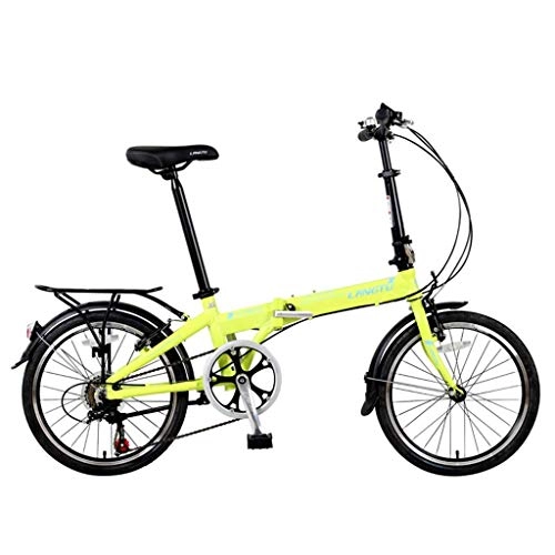 Folding Bike : DX Bicycle Bike Adult Folding Kids Pla The Journey 20 Inc Adult Men and Women Kids Peda