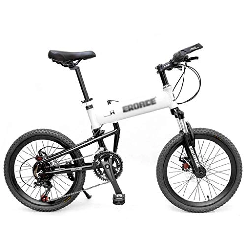 Folding Bike : DX Bicycle Bike Trave Adult Folding Mountain Youth Outdoor Mountaineerin Middle School Street Speed 200b u20