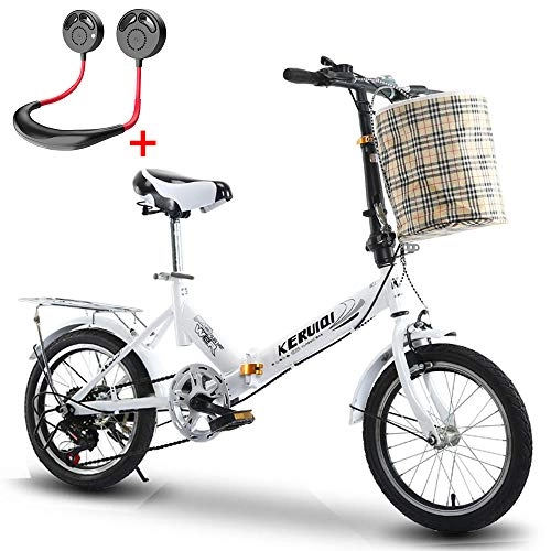 Folding Bike : Folding Bicycle Adult 20 Inch 7 Speed Children Ultra Light Aluminum Alloy Mini Portable Bicycle Suitable For Traveling In The Wild City, 007