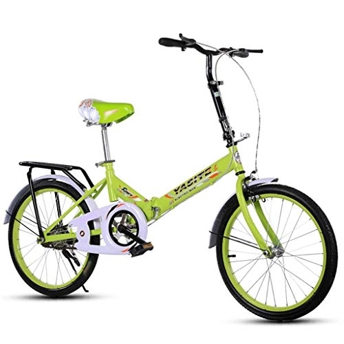 Folding Bike : Folding Bike 20 Inch Mini Small Bicycle Adult Students Ultra-Light Portable Women's City Riding Mountain Cycling for Travel Go Working, Bicycle Urban Commuter for Women Men
