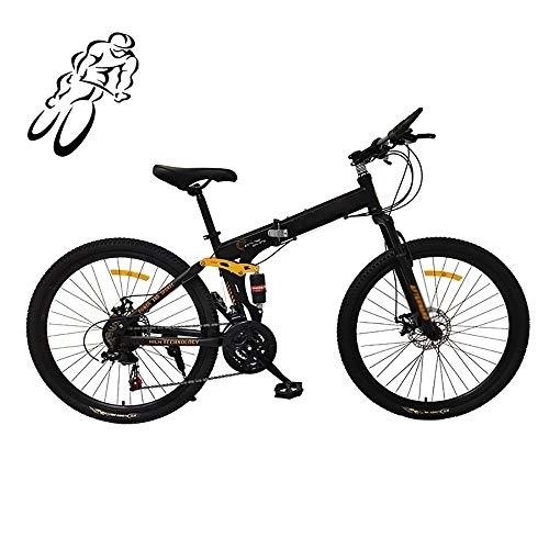 Folding Bike : Folding bike, foldingmountain bike, full suspension MTB, folding outroad bikes, folded in 10 seconds, 26 inch 21 speed dual disc brakesmountain bike damping