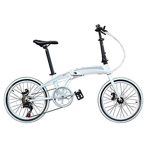 Folding Bike : Folding Bike for Adults, Premium Mountain Bike - Alloy Frame Bicycle for Boys, Girls, Men and Women - 20 inch / A / 20inch