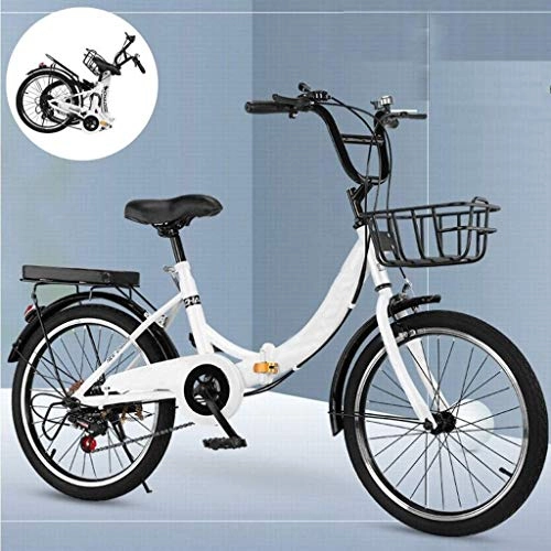 Folding Bike : Folding Bike Mountain Bicycle Cruiser Adult Student Outdoors Sport Cycling Ultralight Portable Foldable Bike for Men Women Lightweight Folding Casual Damping Bicycle ( Color : 6 Speed , Size : 26in )