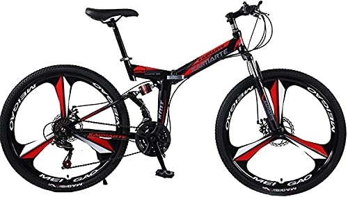 Folding Bike : Folding Bike, Road Bike, Mountain Bike, Bicycles 26 24 Speed Dual Disc Brake Spoke Wheels Bike 10