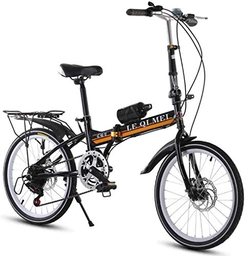 Folding Bike : Folding Bikes Folding Bicycle Adult Folding Bicycle Outdoor Travel Bicycle Ultra-light Shock Absorption Shifting Bicycle Adjustable Speed