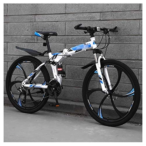 Folding Bike : Folding outdoor bikes, Full suspension MTB folding bike, Foldablemountain bike, folded in 15 seconds, 24 26in City Mini folding bike 21 24 27 speed