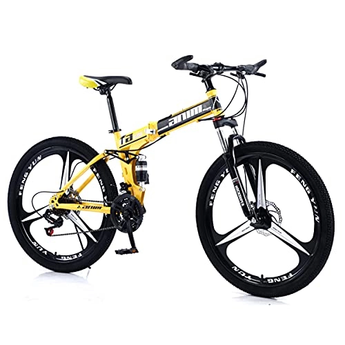 Folding Bike : GWXSST 21 Speeds Bikes, Bike For Men Or Women, Mountain Fast Folding Ergonomic Lightweight Bike Sport, With Anti-slip Wear-resistant Wheel Dual C