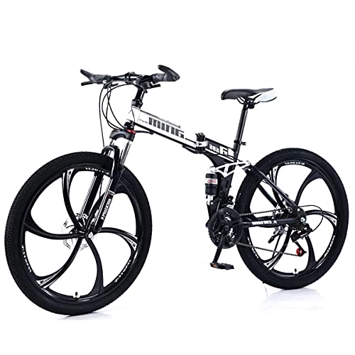 Folding Bike : GWXSST Bike Fast Folding, Bikes Mountain, Anti-slip Wear-resistant Ergonomic Lightweight, Bike Wheel Dual, For Men Or Women Wheel Dual C(Size:27 speed)