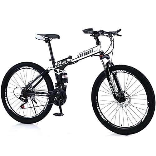 Folding Bike : GWXSST Bikes Fast Folding, 21 Speeds Bike Sport Ergonomic, For Men Or Women Bike Lightweight, With Anti-slip Wear-resistant Wheel Dual Mountain Bike Sport C