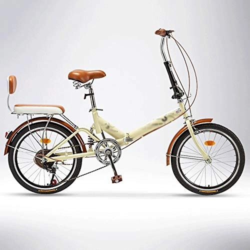 Folding Bike : HELIn Folding Bikes - Light Portable Folding Leisure Bicycle Mini Folding Bike Small Portable Bicycle for Road Bike Shockabsorption