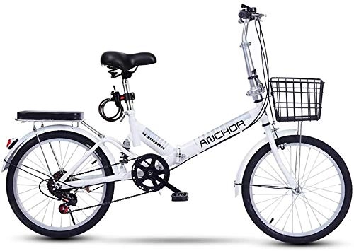 Folding Bike : HFFFHA Ultra Light 20 Inch Folding Bikes, Aluminum Electric Bicycle With Pedal For Adults And Teens, Or Sports Outdoor Cycling Travel Commuting, Shock Absorption Mechanism