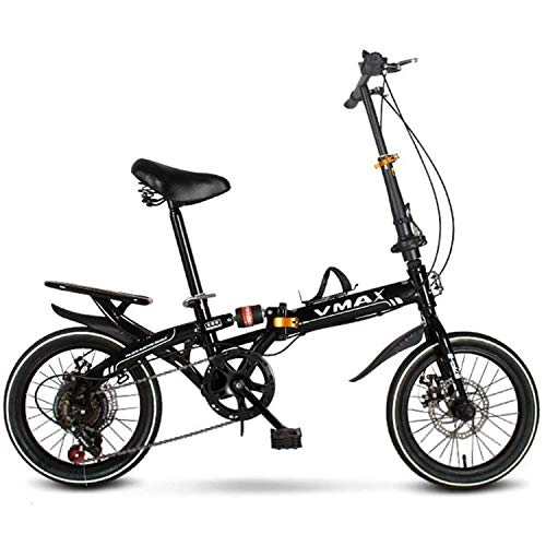 Folding Bike : JooGoo 20 Inch Folding Bicycle for Adult Mountain Bike, Lightweight Mini Small Portable Bicycle Shock-absorbing Male and Female Students Bicycle City Bicycle Comfort Bikes