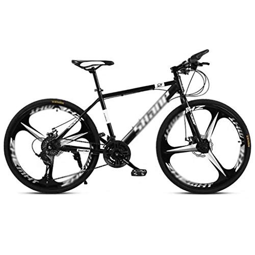 Folding Bike : LILIS Mountain Bike Folding Bike Mountain Bike Road Bicycle Men's MTB 21 Speed 24 / 26 Inch Wheels For Adult Womens (Color : Black, Size : 26in)