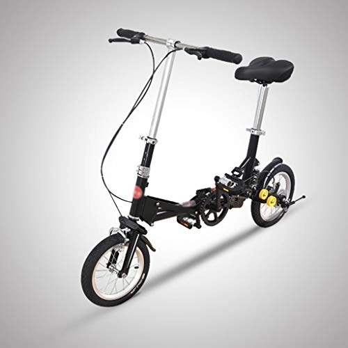 Folding Bike : Liudan Bicycle 14-inch Folding and Convenient Bicycle Can Be Freely Cycled On the Bus and Subway foldable bicycle