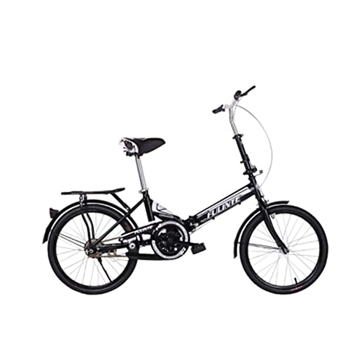 Folding Bike : LZZB Folding Bike for Adults, Premium Mountain Bike - Alloy Frame Bicycle for Boys, Girls, Men and Women - 20 inch, a