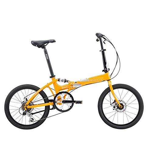 Folding Bike : NBWE Folding Bicycle Aluminum Folding Frame Men and Women Models Bicycle 14 Inch Off-Road Cycling