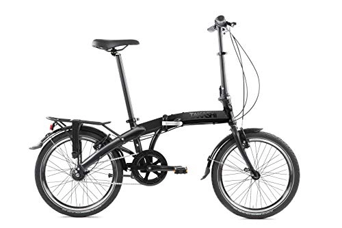 Folding Bike : Takashi Shimano Nexu's Seven Folding Bike, Black Matte, Foldable