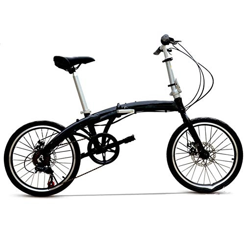 Folding Bike : TBAN 20 Inch, Aluminum Alloy Folding Bicycle, Variable Speed Mountain Bike, City Bicycle, Student Bicycle, Quality Assurance, C