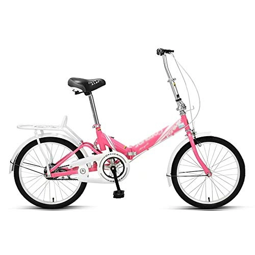 Folding Bike : WEIFAN CAI- 20" Folding City Compact Foldable Bike(Black)