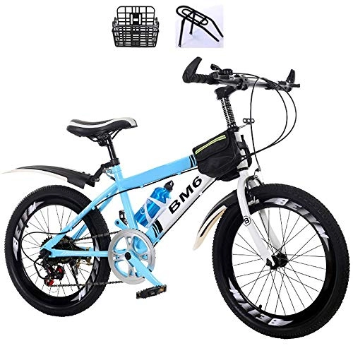 Folding Bike : WuZhong F Children's Bicycle Stroller Boy Primary School Bicycle Mountain Shift 20 Inch 22 Inch 24 Inch