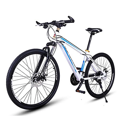 Folding Bike : WuZhong F Mountain Bike Bicycle Speed Shifting Disc Brakes Bicycle Male and Female Adult Students 26 Inch 27 Speed