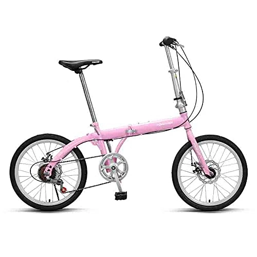 Folding Bike : WZHSDKL 150 Cm Folding Bicycle, A Portable Bicycle Suitable For All Adults, 7-speed Variable Speed, Very Suitable For City And Country Trips
