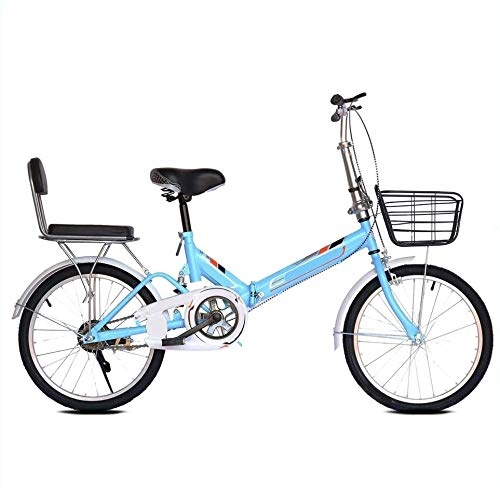 Folding Bike : XIN Folding Bike Bicycle 20in Adult Student Outdoors Sport Mountain Cycling Single Speed Ultra-light Portable Foldable Bike for Men Women Lightweight Folding Casual Damping Bicycle (Color : C)