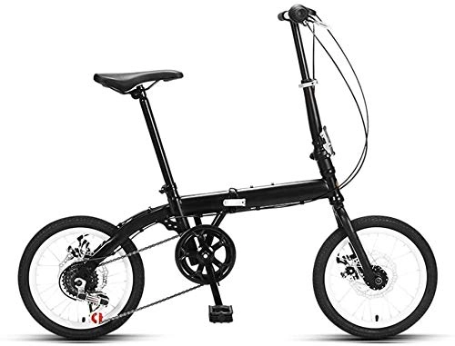 Folding Bike : XIN Folding Bike Mountain Bicycle 6 Speed Cruiser Adult Student Outdoors Sport Cycling Ultralight Portable Foldable Bike for Men Women Lightweight Folding Casual Damping Bicycle