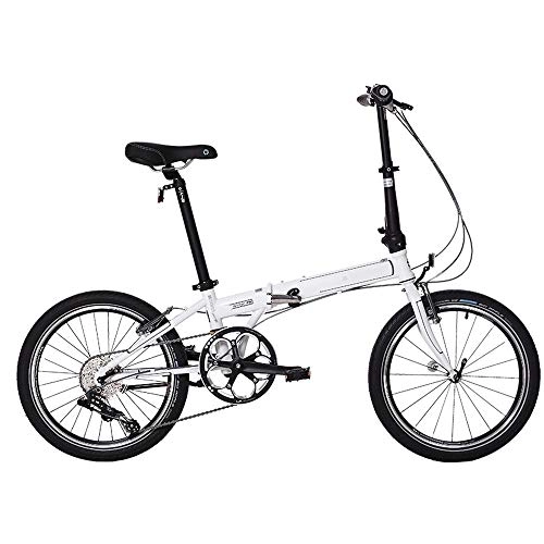 Folding Bike : XIXIA X Folding Bicycle Mountain Bike Speed Adult Student Bicycle 20 Inch 8 Speed