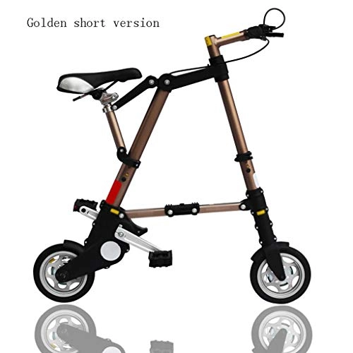 Folding Bike : Xuejuanshop Folding Bikes 18-Inch Folding Speed Bicycle - Student Folding Bike For Men And Women Folding Bicycle foldable bicycle (Size : A)