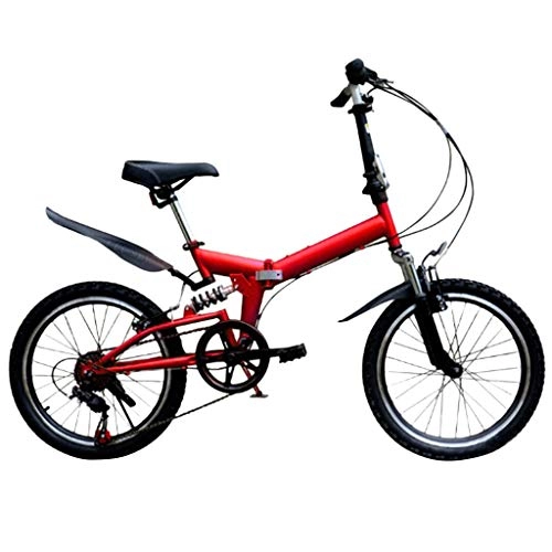 Folding Bike : YunYoud 20 Inch Folding Bike, Comfort Bicycle, Cruiser Bike, Folding Bikes, Hybrid Bicycle, Kids' Bike, Mountain Bikes, Recumbent Bicycle, Road Bike, Portable Bicycle for Adult Student