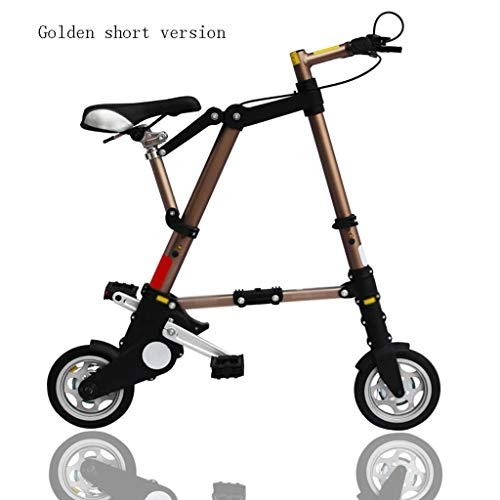 Folding Bike : Zlw-shop Folding bike 18-Inch Folding Speed Bicycle - Student Folding Bike For Men And Women Folding Bicycle Adult folding bicycle (Size : A)