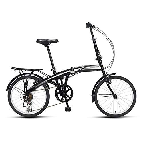 Folding Bike : Zunruishop Adult Folding Bikes Adult Ultralight Portable Folding Bicycle Can Be Placed in the Car Trunk Bicycle foldable Bike / bicycle