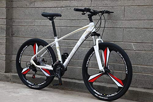 Mountain Bike : 24 / 26 inch mountain bike Ultra light weight aluminum alloy MTB knife wheel adult Variable speed outdoor sport mountain bicycle-3 knife wheel W_26 inch 21 speed_China