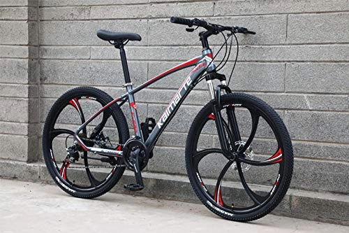 Mountain Bike : 24 / 26 inch mountain bike Ultra light weight aluminum alloy MTB knife wheel adult Variable speed outdoor sport mountain bicycle-6 knife wheel G_24 inch 27 speed_Spain