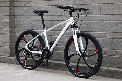 Mountain Bike : 24 / 26 inch mountain bike Ultra light weight aluminum alloy MTB knife wheel adult Variable speed outdoor sport mountain bicycle-6 knife wheel W_26 inch 24 speed_China