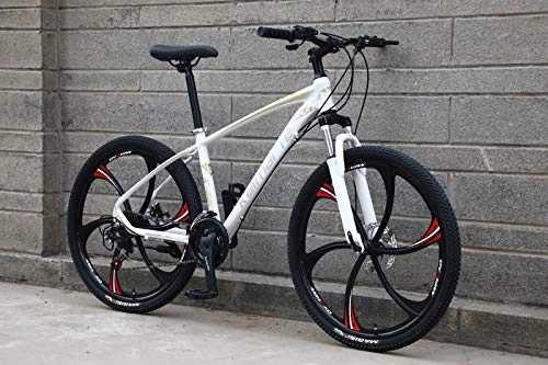 Mountain Bike : 24 / 26 inch mountain bike Ultra light weight aluminum alloy MTB knife wheel adult Variable speed outdoor sport mountain bicycle-6 knife wheel W_26 inch 24 speed_Spain