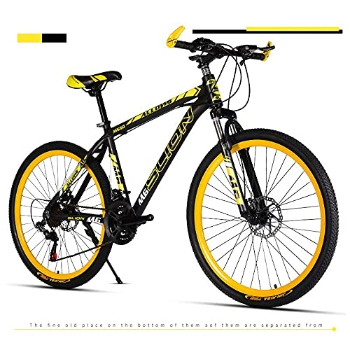 Mountain Bike : 26inch Bicycle, Compact Bike, 21 / 24 / 27 Speed Mountain Bike, 17inch Frame, For Men, Women, Adults, Youth, male student youth adult city riding bicycle