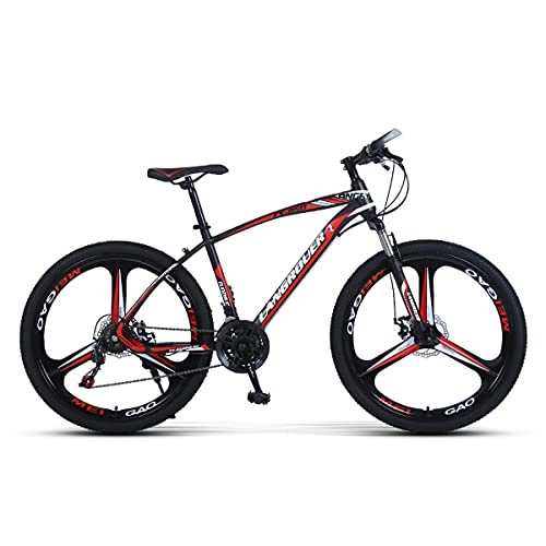 Mountain Bike : 27 / 30 Speed 24 / 26 Inch Mountain Bike High Carbon Steel Full Suspension Disc Brake Outdoor Bikes For Men Women Teenage Students