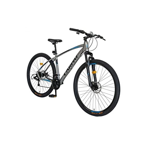 Mountain Bike : Adult Mountain Bike 27.5" Wheels Men's / Women's 18" Aluminum Frame w / Spring Suspension w / Impact Protected Derailleur Mechanical Disc Brake System (Three Colors Available) (Color : Gray)