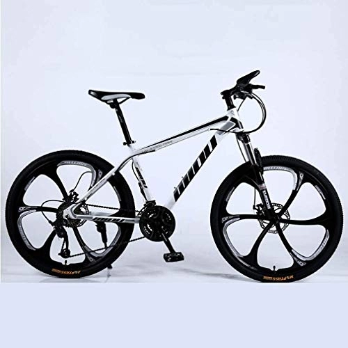 Mountain Bike : Adult Mountain Bike, Beach Snowmobile Bicycle, Double Disc Brake Bikes, 26 Inch Aluminum Alloy Wheels Bicycles, Man Woman General Purpose