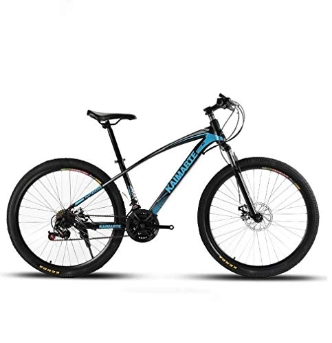 Mountain Bike : Adult Mountain Bike, Double Disc Brake Bikes, Beach Snowmobile Bicycle, Upgrade High-Carbon Steel Frame, 26 Inch Wheels