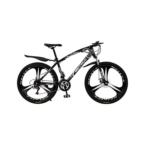 Mountain Bike : B-D 26 Inch Adult Mountain Bike, Cutter Wheels 21-Speed High Carbon Steel Frame Bicycle Outdoors Sport Cycling Road Exercise Bikes, Hardtail, C