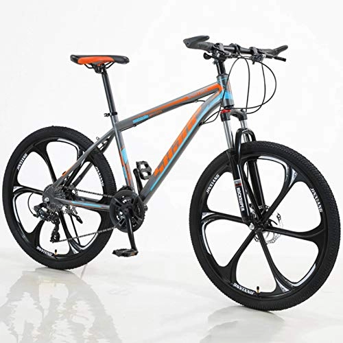 Mountain Bike : Bicycle Accessories Full suspension mountain bike, outdoor aluminum frame mountain bike 21 / 24 / 27 / 30 speed double disc brake bike, adult disc brake mountain bike