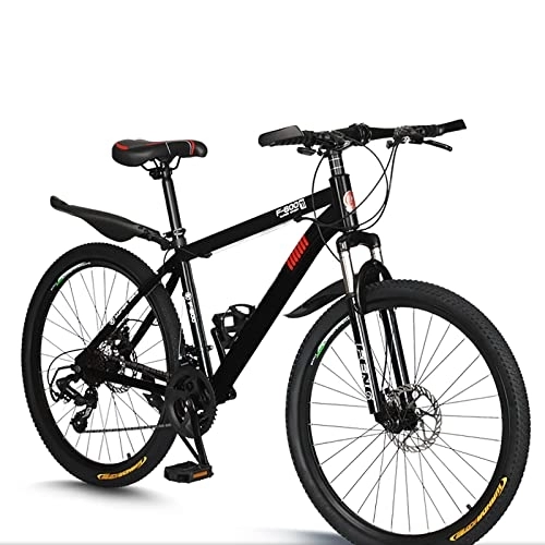 Mountain Bike : BINTING Mountain Bike, 26 Inch Aluminum Wheels, 24 / 27 Speeds Lightweight Frame, Suspension Fork, for Men / Women Mountain Bike, 26 inches * 24 speed