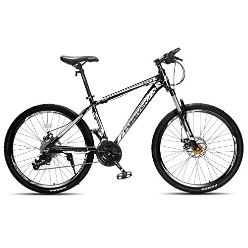 Mountain Bike : Chengke Yipin Mountain bike bicycle Variable speed adult bicycle 26 inch aluminum frame Student youth shock absorber mountain bike-black_30 speed