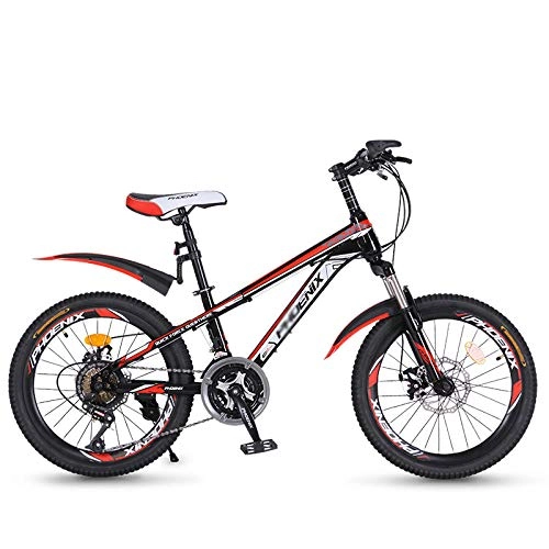 Mountain Bike : Chengke Yipin Mountain bike off-road shift children's bicycle shock-absorbing disc brakes male and female students bicycle 21 speed-red_20