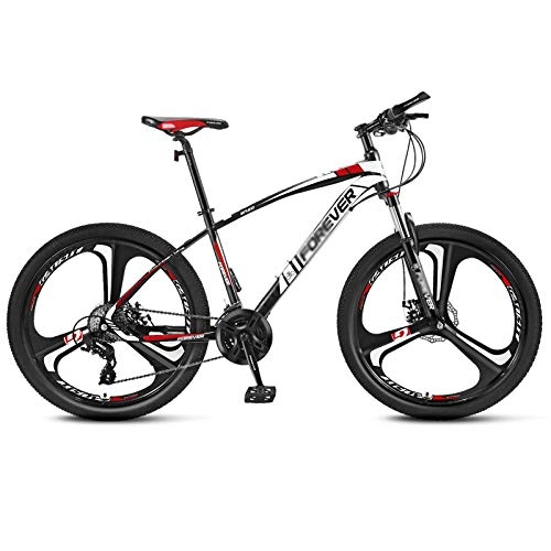 Mountain Bike : Chengke Yipin Mountain Bike Outdoor Bike 24 Inch Mountain Bike-Black red_24 speed