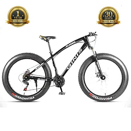 Mountain Bike : Cross-Country Bicycles, Beach Snow Bicycles, Ultra-Wide Tire Mountain Bikes, Adult Men And Women, Student Bicycles, B, 21speed